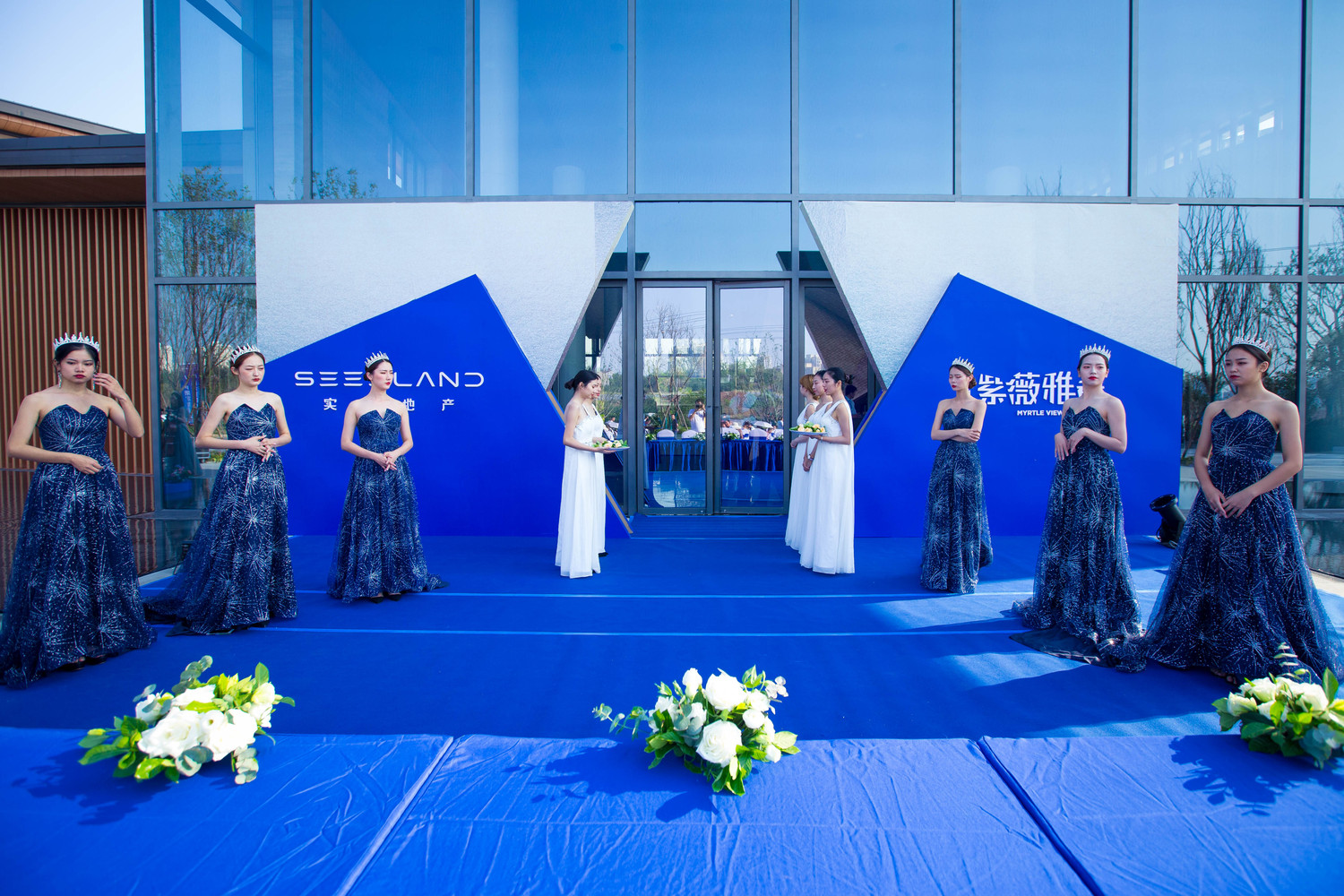 实地紫薇雅筑营销中心开放